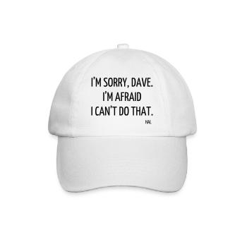 Serie TV - Television - Quotes - Citation - Zitat - Baseball Cap - white/white - Front