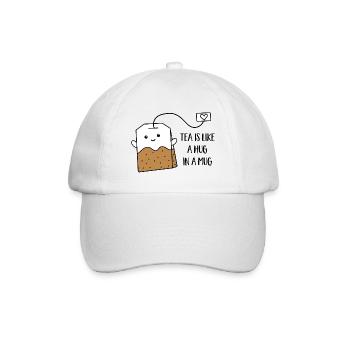 Tee - Baseballkappe - Weiß/Weiß - Vorne