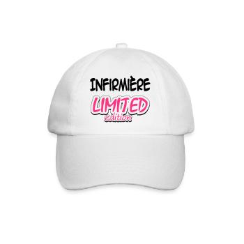 Docteur / Infirmier / Kiné / Médecin / Infirmière - Casquette classique - blanc/blanc - Devant