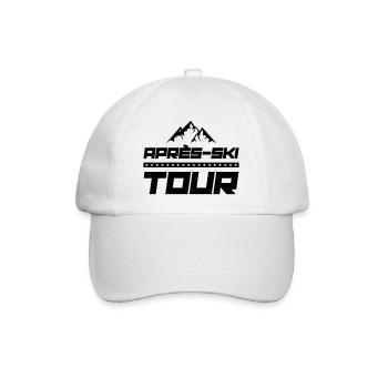apres ski tour - Baseballkappe - Weiß/Weiß - Vorne