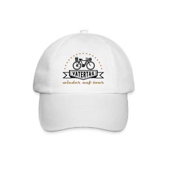 Vatertag Herrentag Himmelfahrt Tour - Baseballkappe - Weiß/Weiß - Vorne
