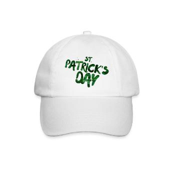St. Patrick’s Day - Saint Patricks Day - Baseballkappe - Weiß/Weiß - Vorne