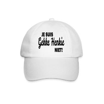 Crazy Henkie, toi whis, ne sois pas fou # - Casquette classique - blanc/blanc - Devant