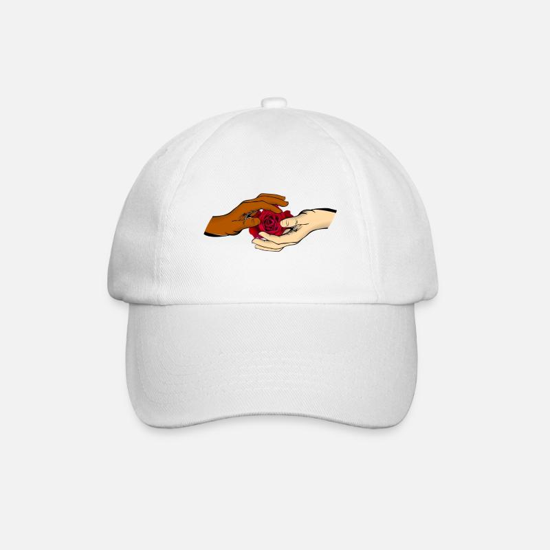 Mains - Casquette classique - blanc/blanc