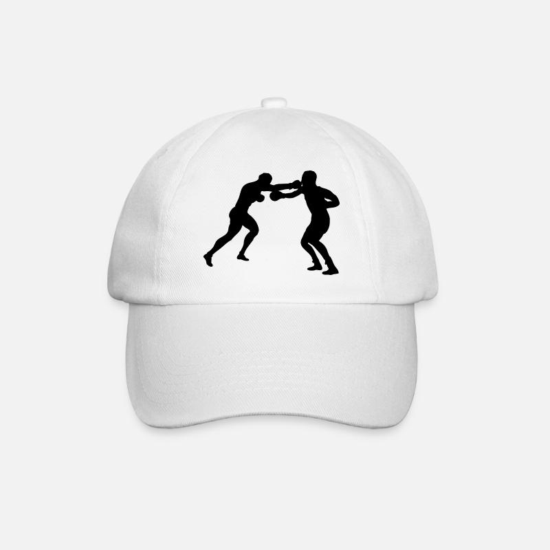 Combat de boxe - Casquette classique - blanc/blanc