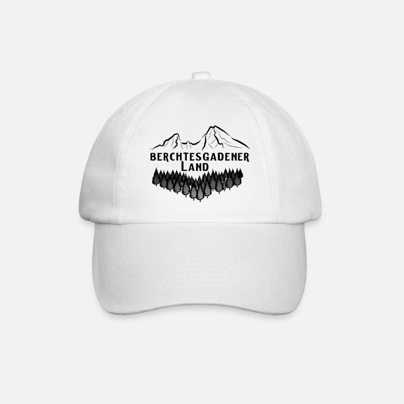 Berchtesgaden - Baseballkappe - Weiß/Weiß