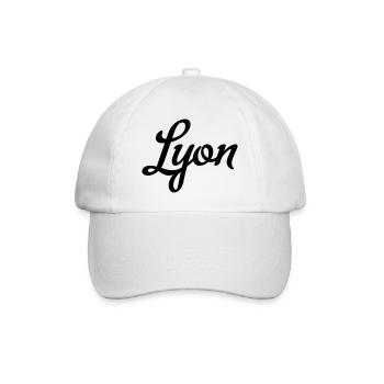 Lyon - Casquette classique - blanc/blanc - Devant