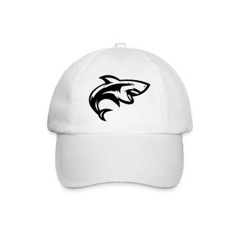 shark - Casquette classique - blanc/blanc - Devant