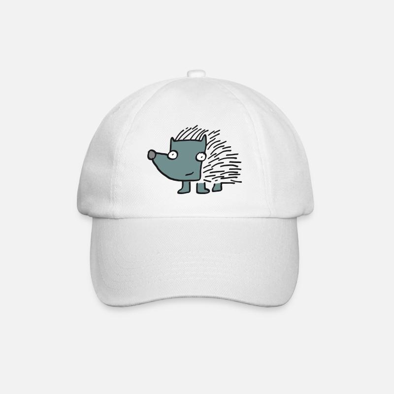 Hérisson Izo - Casquette classique - blanc/blanc