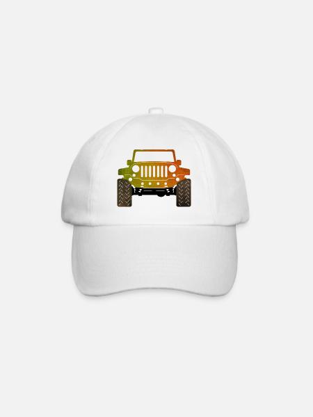 Jeep - Baseball Cap - white/white