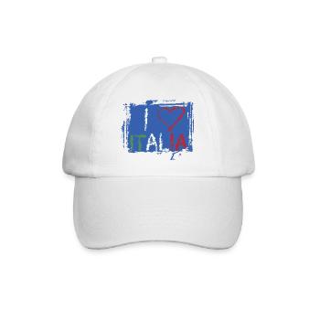 Italia - Casquette classique - blanc/blanc - Devant