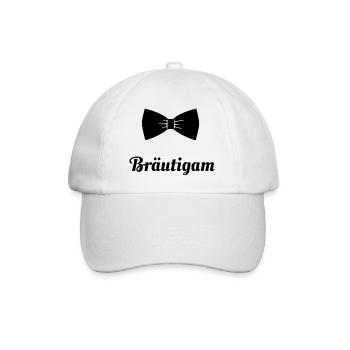 Bräutigam bachelor Hochzeit polterabend - Baseballkappe - Weiß/Weiß - Vorne