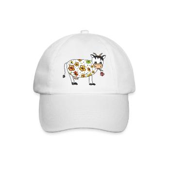 Vache - Casquette classique - blanc/blanc - Devant