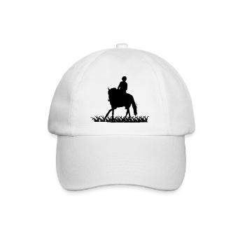 Cheval - Casquette classique - blanc/blanc - Devant