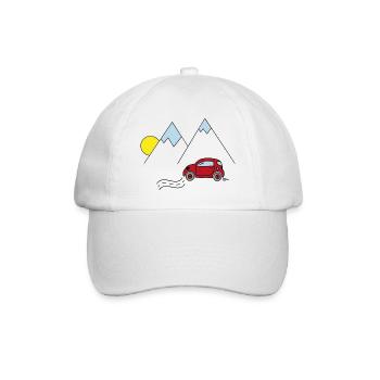 Voiture - Casquette classique - blanc/blanc - Devant