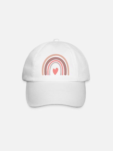 Rainbow - Baseball Cap - white/white