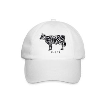 Drôle de zèbre - Casquette classique - blanc/blanc - Devant