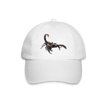 Skorpion - Baseballkappe - Weiß/Weiß - Vorne