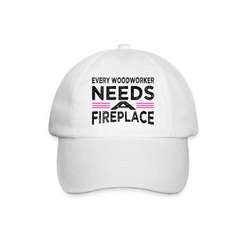 sabrina charpentier tshirts blagues présentent l’idée - Casquette classique - blanc/blanc - Devant
