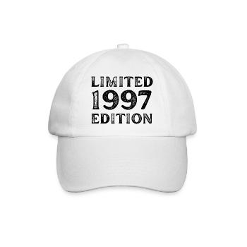 1997 LIMITED EDITION ANNIVERSAIRE METAL FER GRIS - Casquette classique - blanc/blanc - Devant