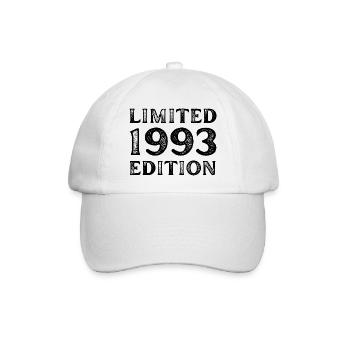 1993 LIMITED EDITION ANNIVERSAIRE METAL FER GRIS - Casquette classique - blanc/blanc - Devant