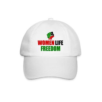 Women life freedom - Casquette classique - blanc/blanc - Devant