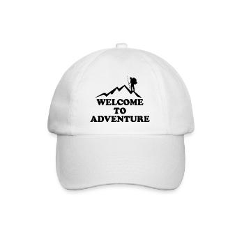 Biking Running Marathon Triathlon Bike - Baseball Cap - white/white - Front