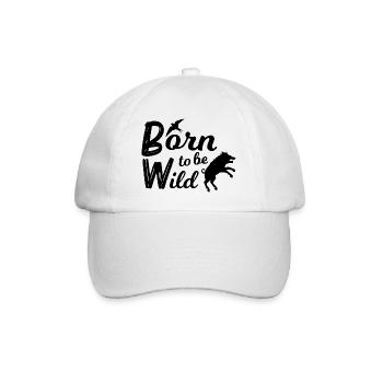 Adventure Travel Hiking Mountain - Baseball Cap - white/white - Front