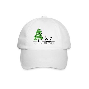 Aurillac des cygnes - Casquette classique - blanc/blanc - Devant