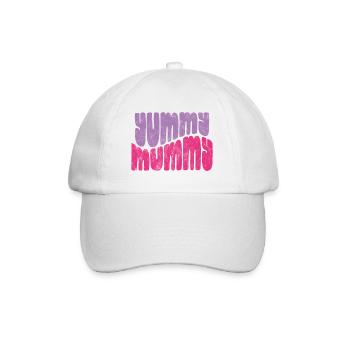 Yummy Mummy - Baseball Cap - white/white - Front