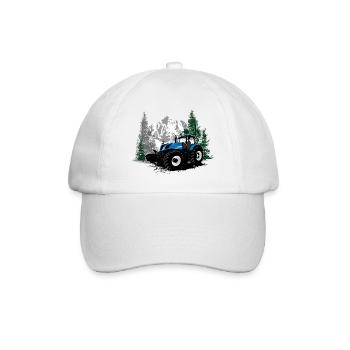 Tracteur - Tracteur - Agriculteur - Agriculteur - Casquette classique - blanc/blanc - Devant
