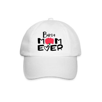 Happy Mothers Day lettering 2 - Baseball Cap - white/white - Front