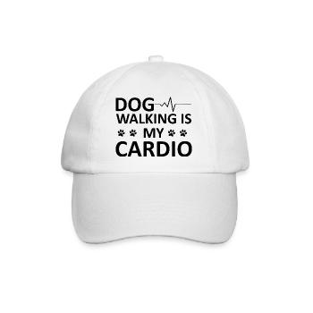 Dog Hund - Baseball Cap - white/white - Front