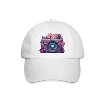 Photographer Funny Photographing Camera Photographers - Baseball Cap - white/white - Front