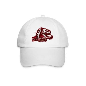 High-Designs logo d'un gigantesque dragon - Casquette classique - blanc/blanc - Devant