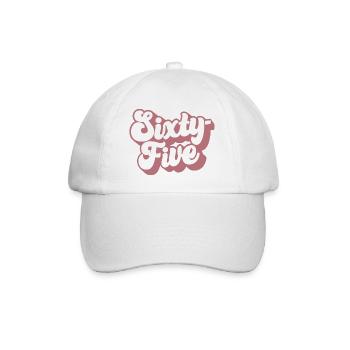 Sixty-five 65th Birthday Women Her 65 Years Old - Baseball Cap - white/white - Front