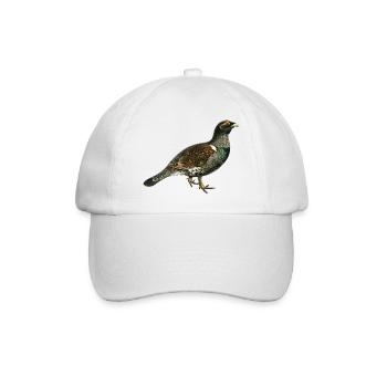 Bird forest animal - Baseball Cap - white/white - Front