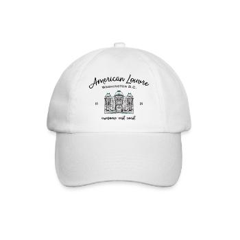 Washington D.C., attraction American Louvre - Baseball Cap - white/white - Front
