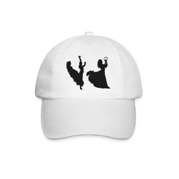 Danse Musique de danse - Casquette classique - blanc/blanc - Devant