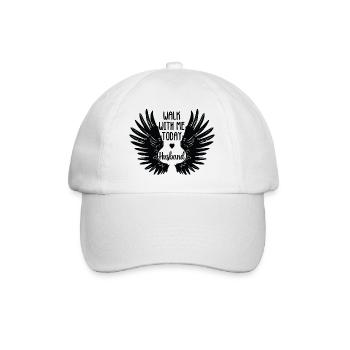 Marchez avec moi aujourd’hui mari - Casquette classique - blanc/blanc - Devant