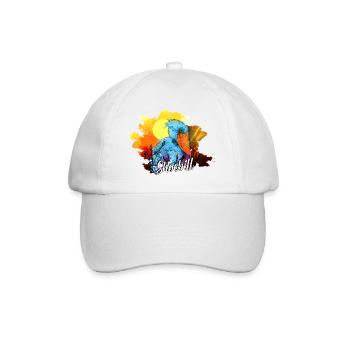Schuhschnabel Vogel Ornithologe Wald I Geschenk - Baseballkappe - Weiß/Weiß - Vorne