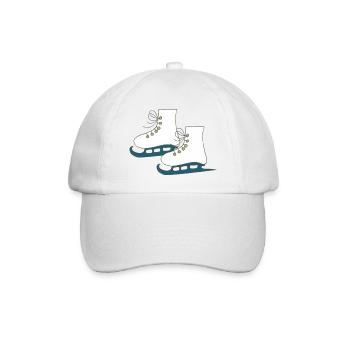 schlittschuhe - Baseballkappe - Weiß/Weiß - Vorne