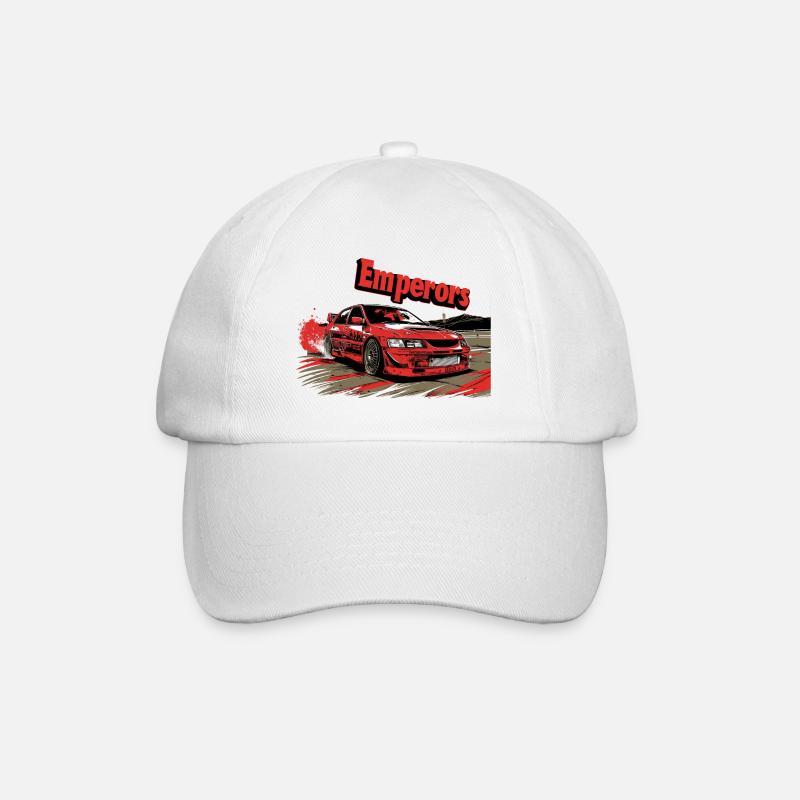 Emperors Lancer Evo 6 - Baseball Cap - white/white