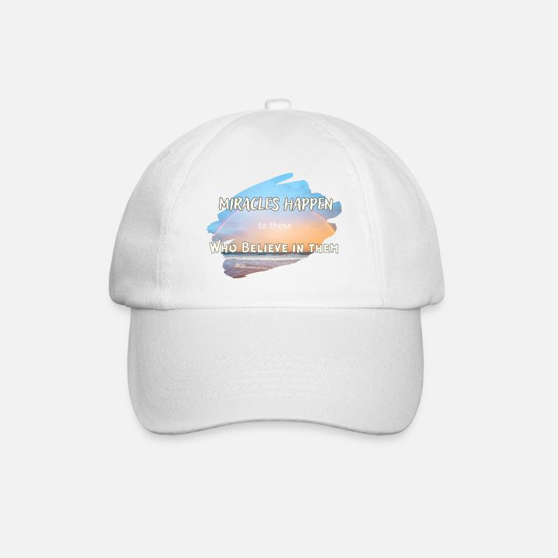 Miracles - Casquette classique - blanc/blanc