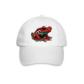 Grenouille - Casquette classique - blanc/blanc - Devant