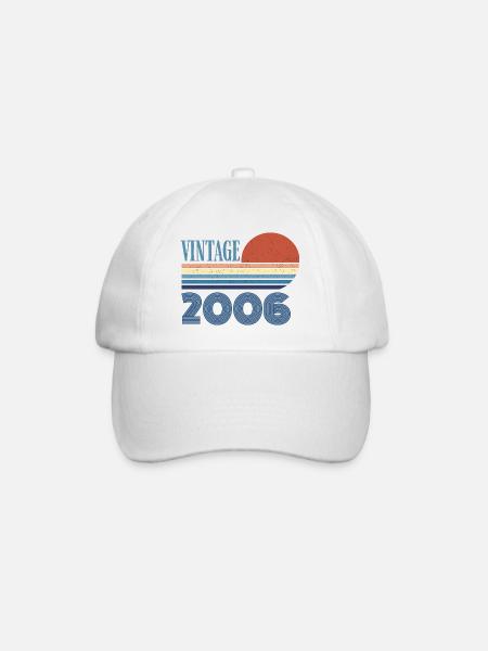 vintage 2006 - Casquette classique - blanc/blanc