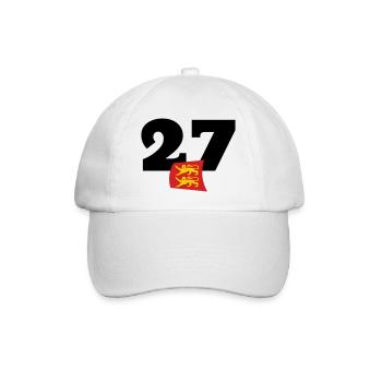 Normandy - Eure - 27 - Baseball Cap - white/white - Front