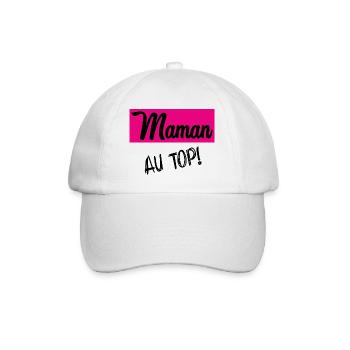 MOM. GRANNY. MOTHER'S DAY - Baseball Cap - white/white - Front