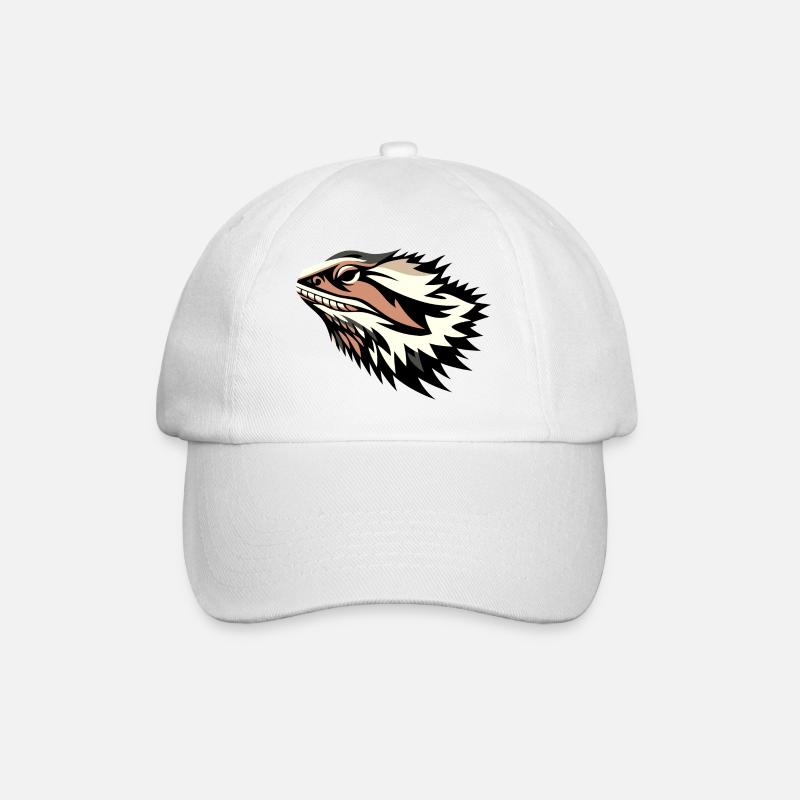 Dragon barbu - Casquette classique - blanc/blanc