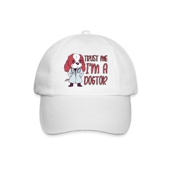 Croyez-moi, je suis un Dogtor 2 - Casquette classique - blanc/blanc - Devant
